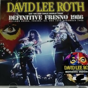 デイヴィッド・リー・ロス 1986年 特典付 Live At Fresno David Lee Roth Van Halen