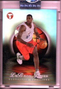 2003-04 Topps Pristine Uncirculated Rookie Refractor LeBron James /499 RC