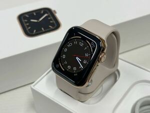 ☆即決 オススメ Apple watch Series5 40mm ゴールドステンレス GPS+Cellular アップルウォッチ シリーズ5 258