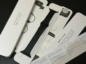 ☆即決 Apple Watch HERMES 黒 エルメス 限定 ブラックスポーツバンド 45mm 44mm 42mm 正規品 純正 アップルウォッチ 希少 220