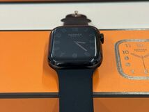 ☆即決 美品 バッテリー100% Apple Watch series8 HERMES 45mm アップルウォッチ エルメス Cellular 黒 ブラックステンレス シリーズ8 356_画像3