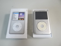 H1811　APPLE iPod classic 160GB A1238　箱付き　動作未確認　ジャンク品_画像1