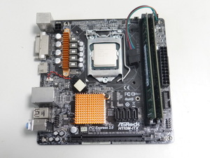 H1826　 ASRock H110M-ITX Mini-ITXマザーボード/Intel Core i5-6400 @2.7GHz/メモリ16GB 動作未確認 ジャンク