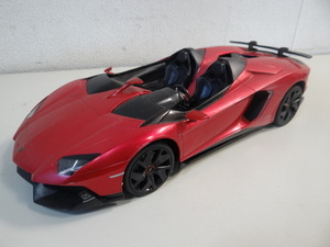 H1832　ランボルギーニ 1/12 Aventador J №57500 RASTAR GROUP 赤 Lamborghini ミニカー　動作未確認　ジャンク品