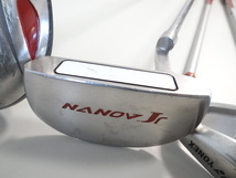 H1942　ヨネックス　NANOV Jr ゴルフ　J-120　1／18°　9番　7番　パター　4個売り　_画像2