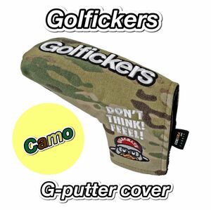 【即完売】Golfickers G-putter cover ピンタイプ カモ柄 新品未開封 送料込み