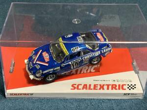 SCALEXTRIC スロットカー　ルノーアルピーヌA110　mouton USED美品