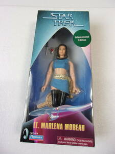 PLAYMATES INTERNATIONAL EDITION LT MARLENA MOREAUmare-na*mo low ( зеркало ) лейтенант б/у вскрыть товар / Star Trek женщина передвижной фигурка 