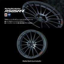 送料無料 ENKEI Racing Revolution RS05RR 20インチ 20x9.0J 5/114.3 +25 MDG マットダークガンメタリック 新品ホイール1本価格_画像2