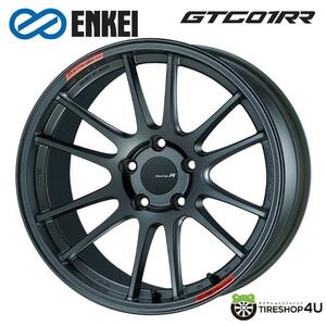 送料無料 ENKEI Racing Revolution GTC01RR 18インチ 18x8.5J 5/112 +45 MDG マットダークガンメタリック 新品ホイール1本価格