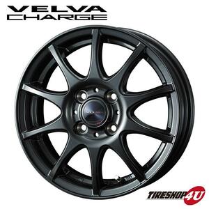 VELVA CHARGE 16x5.5J 4/100 +42 ディープメタル