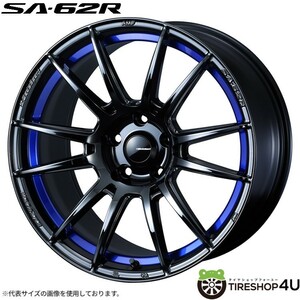 WedsSport SA-62R 18x8.5J 5/100 +45 BLC2 新品ホイール1本価格 1本から送料無料 ウェッズスポーツ SA62R 18インチ