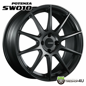 SW010 15x6.0J 4/100 +48 FGM アクア ヴィッツ デミオ ノート スペイド POTENZA Adrenalin ポテンザ アドレナリン 新品