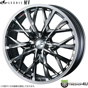 WEDS LEONIS MV 18x7.0J 5/114.3 +40 BMCMC 新品ホイール1本価格 1本から送料無料 レオニス 18インチ