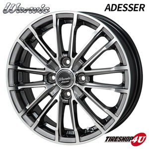 MONZA JAPAN Warwic ADESSER 15x4.5J 4/100 +45 新品ホイール1本価格 モンツァ ジャパン 15インチ