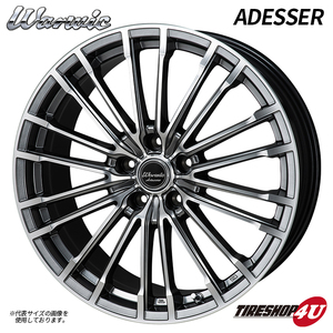 MONZA JAPAN Warwic ADESSER 18x7.0J 5/114.3 +48 新品ホイール1本価格 モンツァ ジャパン 18インチ