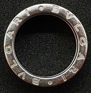BVLGARI　ブルガリ　B-zero1　ビーゼロワン　リング　指輪　1１号　＃５１　WG　750　K18　18金　ホワイトゴールド