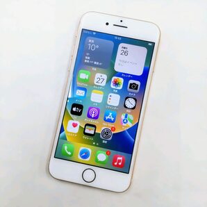 中古 iPhone8 64GB MQ7A2J/A ゴールド SIMフリー バッテリー85％ 判定〇の画像1