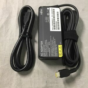  Fujitsu FUJITSU AC adapter 45W(Type-C connection ) FMV-ACC01A ADLX45YCC2F 20V-2.25A 45W power cord attaching 