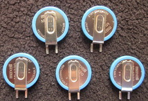 maxell コイン型リチウム充電池　ML1220　3V　5個組_画像1