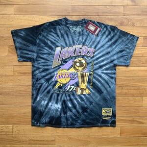 Mitchel & Ness Lakers タイダイTシャツ レイカーズ XL ミッチェル&ネス NBA バスケットボール