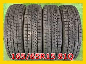 ★2022年製 165/65R15 81Q ブリヂストン BLIZZAK VRX2 中古 スタッドレス 4本 15インチ★