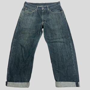 Levi's 550 W34 /リーバイス メンズ ジーンズ デニムパンツ リラックス テーパードジーンズ インディゴ 太め ゆったりめ O-2050