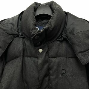 PenField / ペンフィールド メンズ 中綿ジャケット 防寒ジャケット アウター フード脱着可能 LLサイズ ダークグレー a-1237の画像2