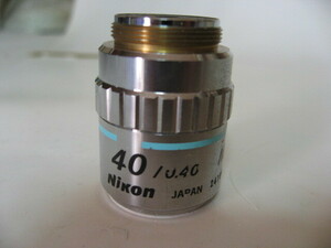ニコン　超作動距離対物レンズ　MPLan40X　ＳLWD　中古品