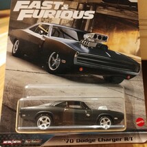 ホットウィール プレミアム FAST＆FURIOUS '70 ダッジチャレンジャー R/T ワイルドスピード_画像2