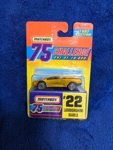 ★マッチボックス ランボルギーニ ディアブロ★MATCHBOX LAMBORGHINI DIABLO レア 旧車 オールドクラシック 限定 10,000台 1997