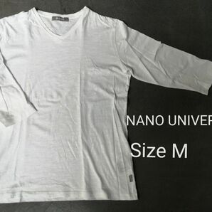 NANO UNIVERSE ナノユニバース　半袖Ｔシャツ　アンダーウエア　メンズM