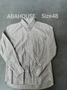 ABAHOUSE　アバハウス　 長袖シャツ　ワイシャツ　メンズ48