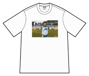 L Supreme ss24 シュプリーム Tシャツ マラドーナ Maradona 白 ホワイト