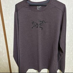 アークテリクス 吸汗速乾 ロンT ロングシャツ Tシャツ LサイズARC'TERYX