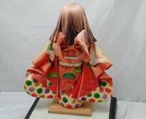 市松人形 作者不明 身長 約41cm ひどい日焼け劣化あり ジャンク品_画像3