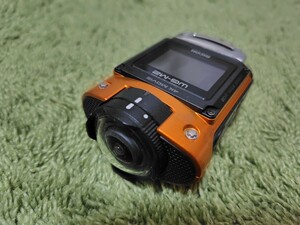 RICOH　リコー　カメラ　デジカメ　アクションカメラ　ウェアラブルカメラ　WG-M2　4K　美品　検　GoPro　　