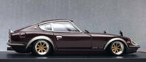 1/43　日産　フェアレディZ改　240ZG（S30）RSワタナベ　ホイール　アルミ製　深リム　街道レーサー　グラチャン　国産名車プレミアム_画像4