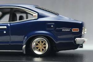 1/43　マツダ サバンナ改　クーペGT RX-3 S102　ＳＳＲマークⅢ ホイール アルミ製 深リム　街道レーサー 国産名車プレミアムコレクション