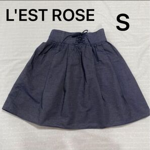 レストローズ LEST ROSE デニムスカート Sサイズ