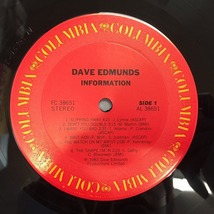 DAVE EDMUNDS / INFORMATION (US-ORIGINAL)_画像5