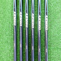 カ23★★最高級 BERES MG802 HONMA 6本アイアンセット Rフレックス 星2S ゴールド GOLD 金 ホンマ ベレス 本間ゴルフ 日本製 JAPAN STAR_画像9