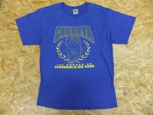 CORDOVA コルドバ 1st RUNNER UP DIVISION II UIL 2005 Union Institute of Language アメフトチーム Tシャツ 古着 L