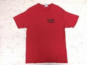 Snelling Staffing Services 企業モノ アメリカ 人材派遣会社 アメカジ 半袖Tシャツ メンズ コットン100% L 赤