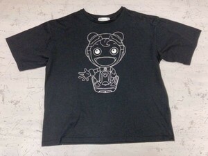 サイコパス PSYCHO-PASS アニメ 漫画 キャラクター マスコット 半袖Tシャツ カットソー レディース M 黒