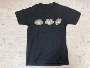 USA製 プロクラブ PRO CLUB Hang Loose ハングルーズ HAWAII ハワイ スーベニア サーフ 半袖Tシャツ カットソー メンズ S 黒