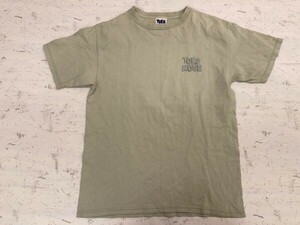 USA製 TOES ON THE NOSE トーズオンザノーズ アメカジ サーフ バックプリント有り 半袖Tシャツ カットソー メンズ M ベージュ