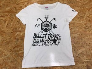 BULLET TRAIN バレットトレイン 超特急 EBiDAN 邦楽 2014 薄手 M 白 半袖Tシャツ レディース