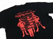 石鹸屋 LIVE DOJO 2011 不撓不屈のマグマーダイバー バンド ライブ ツアー 半袖Tシャツ メンズ 両面プリント M 黒_画像3