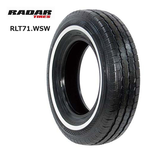 送料無料 レーダー サマータイヤ RADAR RLT71 RLT71.WSW 195/R15 106/104Q 【1本単品 新品】